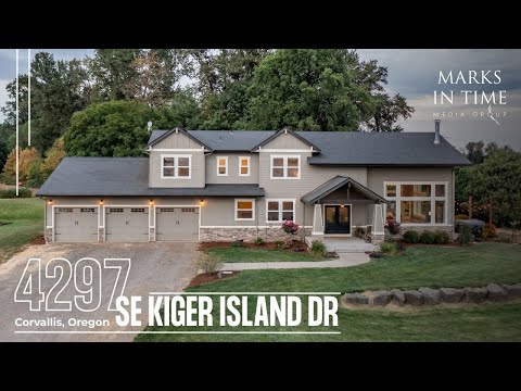 4297 SE Kiger Island Dr, Corvallis, OR home video tour