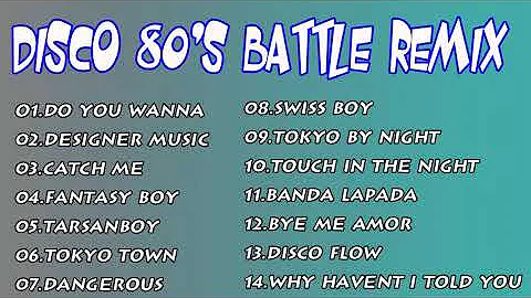 DISCO 80'S BATTLE REMIX VOL 1