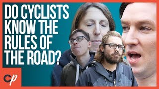 DO CYCLISTS KNOW THE RULES OF THE ROAD