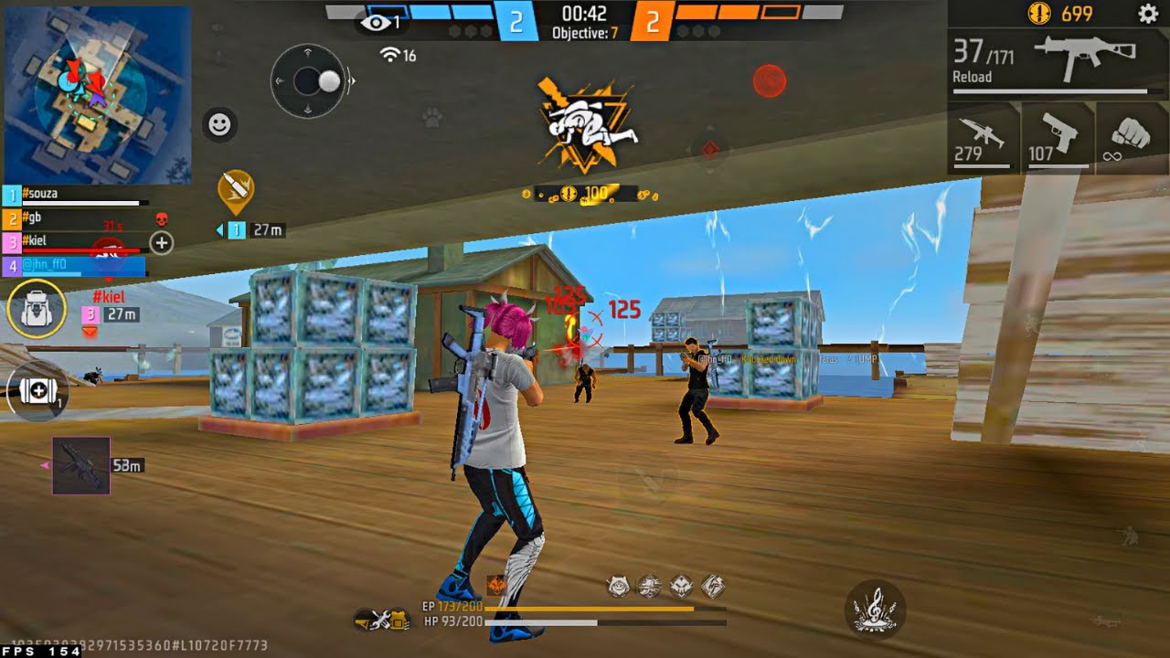 HIGHLIGHTS EM 4x4 APOSTADO! 🥋🧠 Highlights Free Fire 1280x720 Ryzen 5 5600 GTX 1050Ti