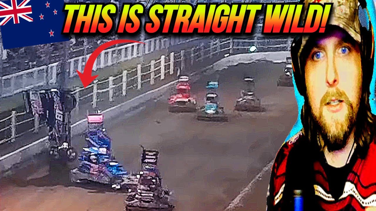 NASCAR Fan Reacts to  New Zealand Superstocks