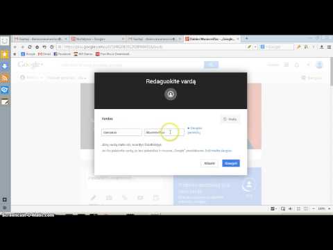 Video: Kaip Pakeisti Siuntėjo Vardą