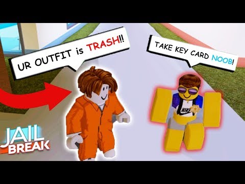 Bacon Hair Noob Trolling In Roblox Jailbreak Youtube - i am proud to be a bacon hair roblox