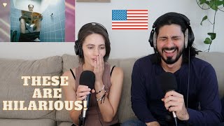 Funniest European Commercials! | Americans React | Loners #86
