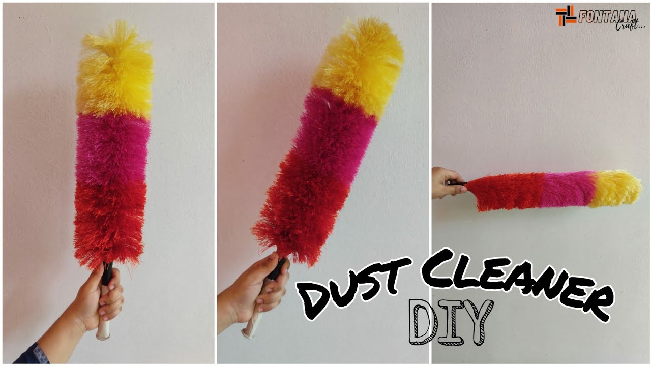 HOW TO MAKE HAND MOP / DUSTING GLOVES FROM OLD T-SHIRT II NO COST DIY  HOMEMADE DUSTER 