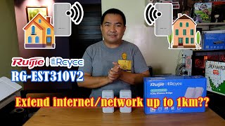 Ruijie Reyee: RG-EST310V2 Wireless Bridge (Configure and test) | JK Chavez