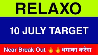 10 July Relaxo Share | Relaxo Share latest news | Relaxo Share price today news