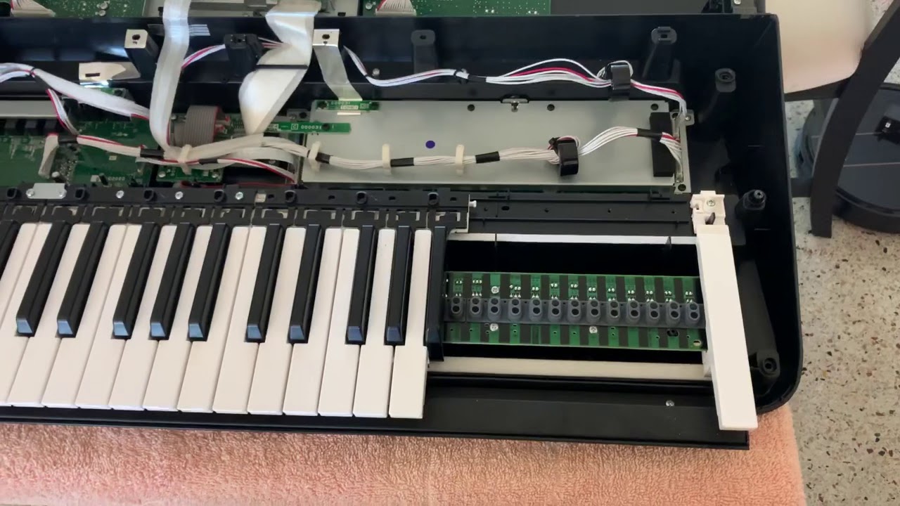 Fixing A MODX broken Keys and Board - YouTube