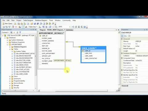 MS SQL SERVER RELATIONSHIP OF TABLES. - YouTube
