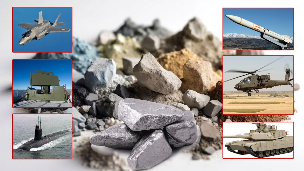 Logam Tanah Jarang (Rare Earth), Bahan Kunci Pembuatan Persenjataan Canggih