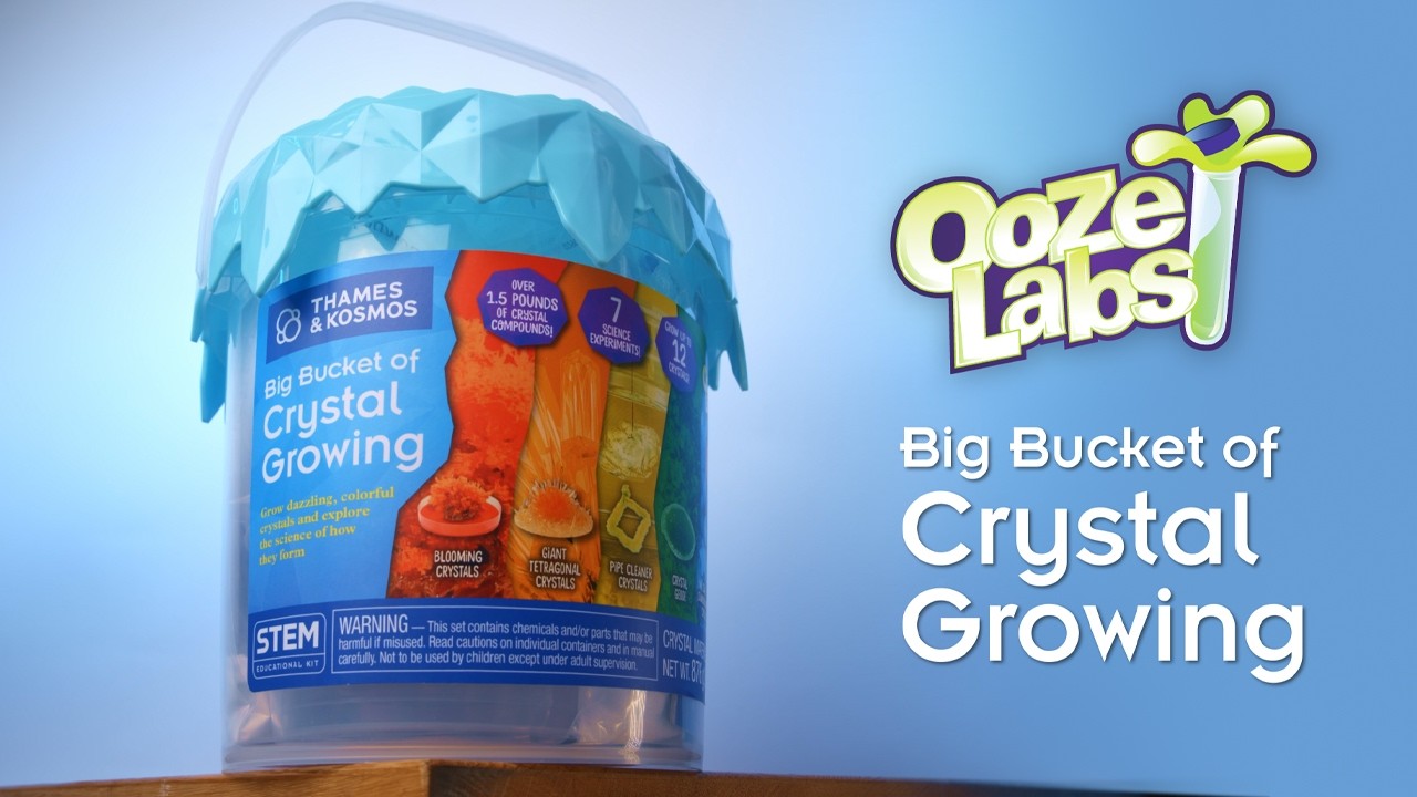Ooze Labs: Big Bucket of Crystal Growing – Thames & Kosmos