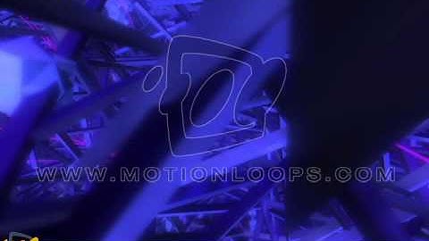 Crystallize video loop, crystallize blue video loop, crystallized tunnel movie clip