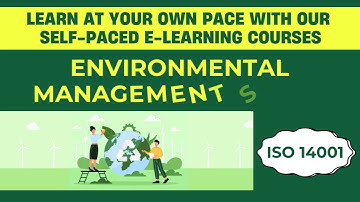 Environmental Management System (EMS) ISO 14001 | Overview Of ISO 14001 Lead Auditor Training
