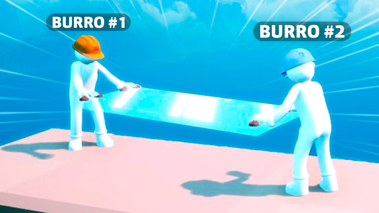 Dois idiotas tentam não partir um vidro 👍