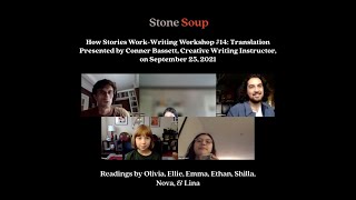 Readings from How Stories Work—Writing Workshop #14: Translation