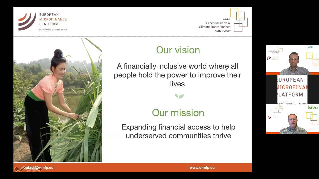 Introduction to Kiva's Environmental Lending - Working towards a long-term strategy