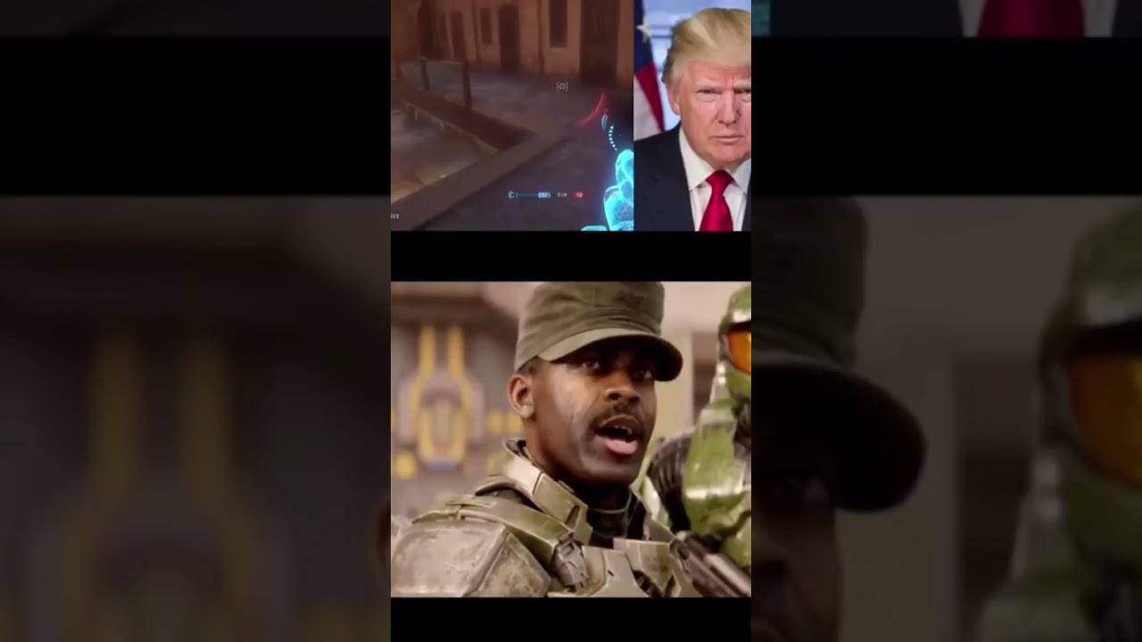 Trump and Biden play Halo 2 on legendary 
