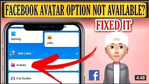 How to make avatar on facebook | Trend of facebook | Not available? | You may find solution