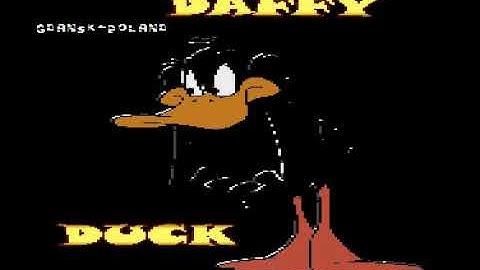 DAFFY DUCK !!  ATARI 800 XL