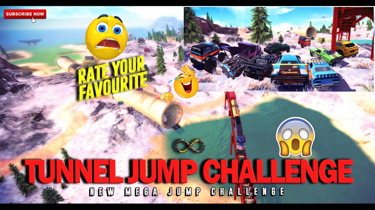 Off The Road Tunnel Jump Challenge OTR | Mega Jump Challenge Android ...