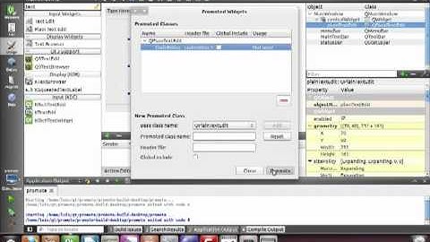 01. Using / Promoting Third Party Widget on Qt