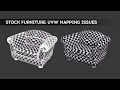 Stock Furniture: UVW Mapping Issues | 3dsMax | Video