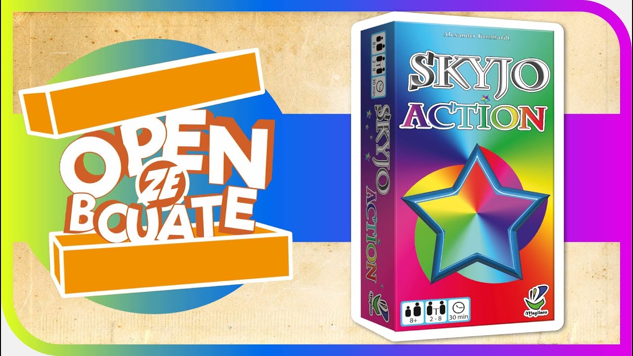 Skyjo Action - Jeu de Cartes - Acheter sur