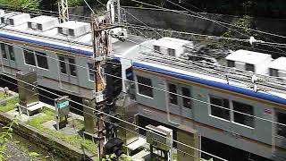 [警笛あり]南海電鉄 10000系+7100系特急サザン21号 孝子駅付近通過