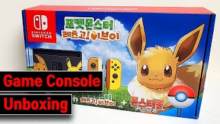 닌텐도 스위치 포켓몬스터 레츠고!이브이+몬스터볼PLUS 세트 (Nintendo Switch Pocket Monster Let's Go!Eve+MonsterBall PLUS Set)