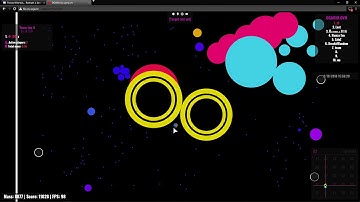 Agar.io // Server Takeover #105 OSMÃŇĿI ĨMP. ☾☆ & Metry