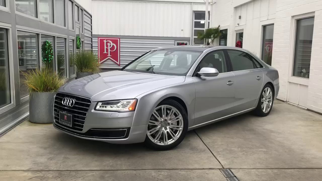 2016 Audi A8 L 3.0T at Park Place LTD - YouTube