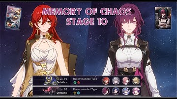 [MoC 10] Memory of Chaos 10 - E1 Himeko E1 Kafka Full Stars v1.4