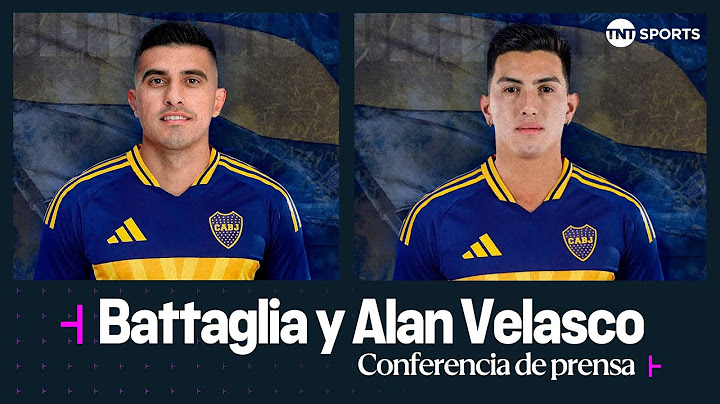 EN VIVO: Rodrigo Battaglia y Alan Velasco hablan en conferencia de prensa - Refuerzos Boca 2025