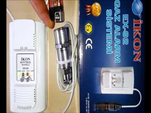 ikon gaz alarm cihazi ex 92 youtube ikon gaz alarm cihazi ex 92 youtube