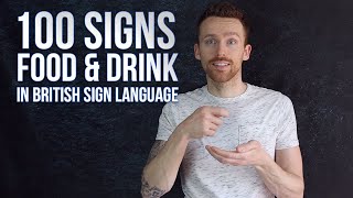 Food and Drink in BSL: 100 Signs (British Sign Language) screenshot 4