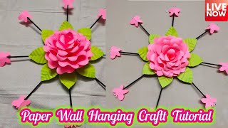 Paper Craft Wall Hanging Tutorial | LIVE   []