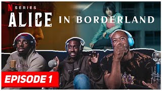 Alice In Borderland 1X1 REACTION | Season 1 Episode 1 (YO THIS SHOW IS GOING CRAZY!!!)