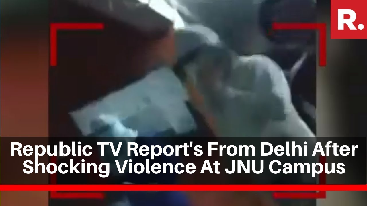 Republic TV Report's From Delhi After Shocking Violence At JNU Campus