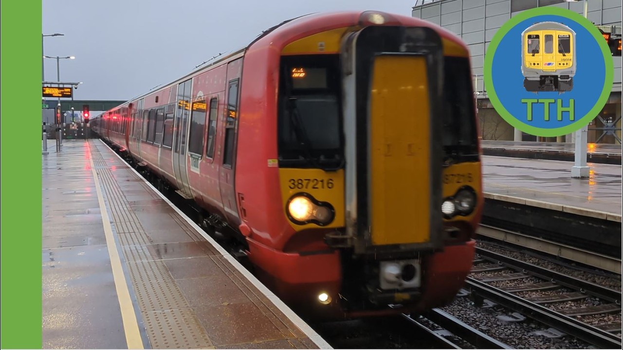GX 'Santa Train' at Gatwick Airport..... in February