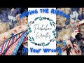 How to Add Ribbon to a Patriotic Wreath | 4th of July Decor