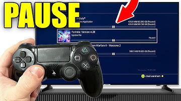 How To Pause Downloads & Updates On PS4 - Easy Guide
