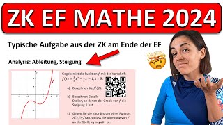 🚀🚀🚀 ZK EF Mathe 2024 | Ableitung, Steigung, Monotonie | Zentrale MATHE KLAUSUR NRW (Thema Analysis)