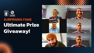 Aston Villa Stars Surprise Fans + Ultimate Giveaway! 😱 | Don't Miss Your Chance!