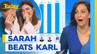 Sarah ranked most likeable broadcaster on brekky TV, but Karl less lucky | Today Show Australia