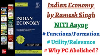 (Part 29)NITI Aayog- Formation, Functions, Need, Utility, States empowerment(Ramesh Singh Economics)