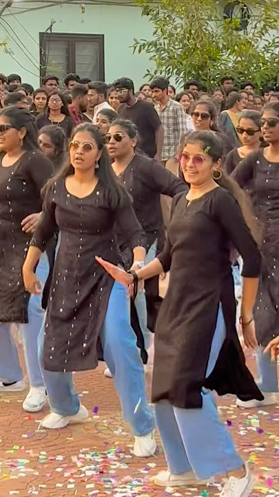 My name is Sheela…🖤💙#dance #college #hindi #viral #flashmob #farewell #viralvideo #shortsfeed