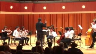 Gelyn's final year at UGA String Project Spring Concert 2017 performing Fantasia on an Original The