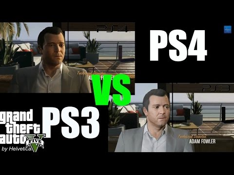 Gta5 Ps4 とps3 比較してみた Graphics Comparison Youtube