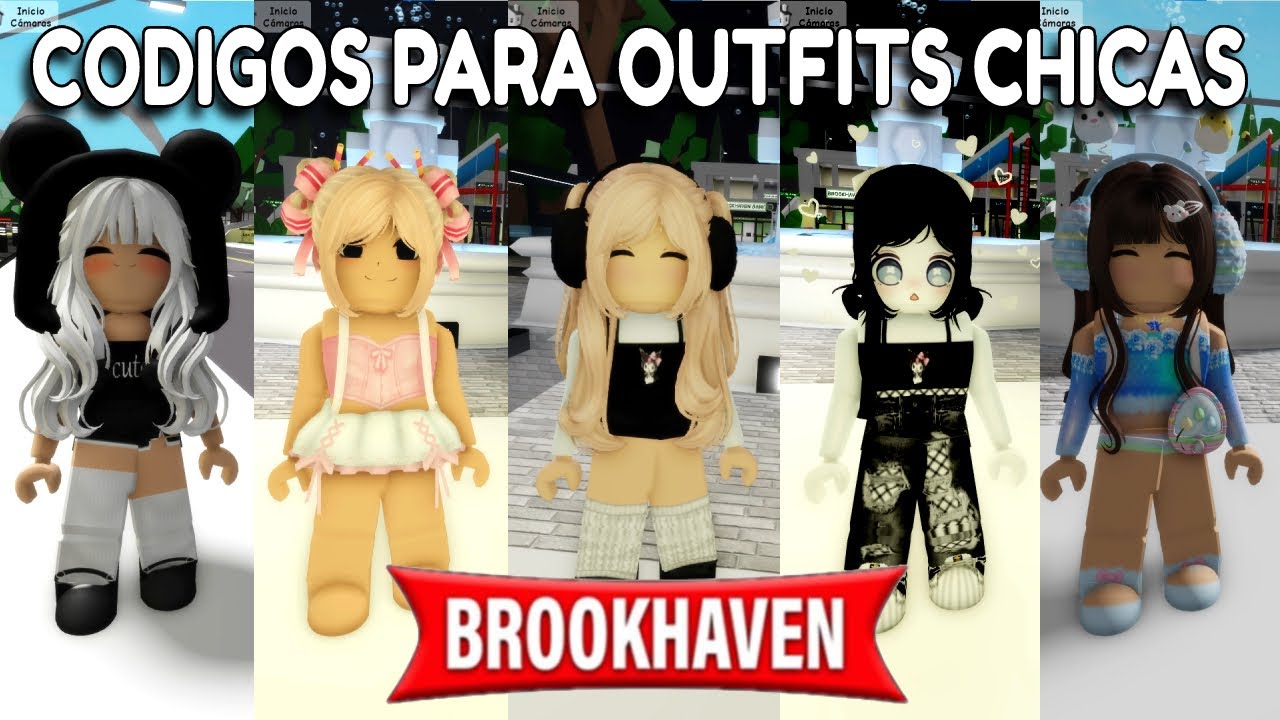 Los MEJORES Códigos para OUTFITS de CHICAS *GRATIS* en Brookhaven 🏡 RP ...