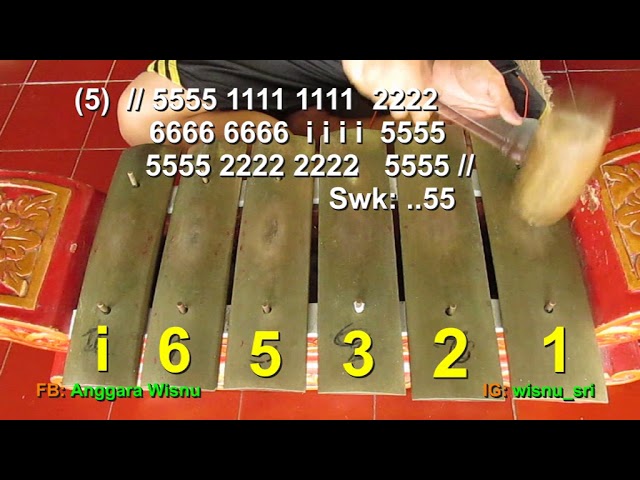 (Tutorial) Belajar SARON DEMUNG / Sampak 9 Sanga / LEARNING How to Play Javanese Gamelan Music Jawa class=